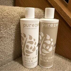Purezero Coconut Milk Shampoo & Conditioner Set